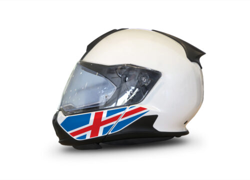 HEL 3445 BMW System 7 Light White The Flag Series Stickers Kit Iceland