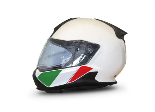 HEL 3445 BMW System 7 Light White The Flag Series Stickers Kit Italy