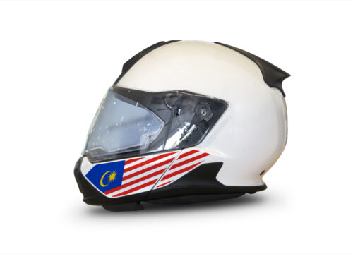 HEL 3445 BMW System 7 Light White The Flag Series Stickers Kit Malaysia