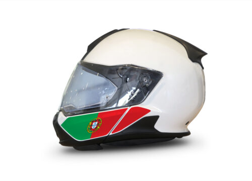 HEL 3445 BMW System 7 Light White The Flag Series Stickers Kit Portugal