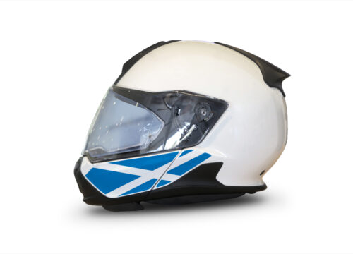 HEL 3445 BMW System 7 Light White The Flag Series Stickers Kit Scotland