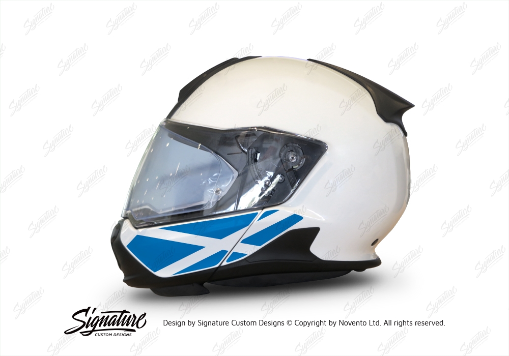 BMW System Helmet The Flag Series Scotland Stickers Signature Custom  Designs