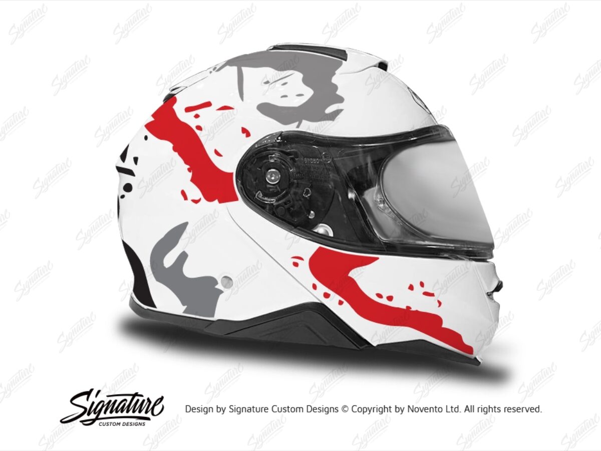 customize shoei helmet NXR2 Beaut TC-1 The Shoei RF Dean Harrison X SHOEI 