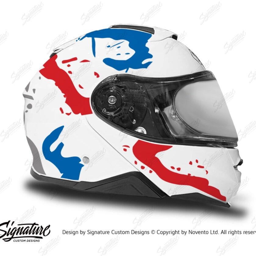 shoei neotec 2 decal kit II Respect Helmet Lasting 8 years VFLUO - Kit of Reflective