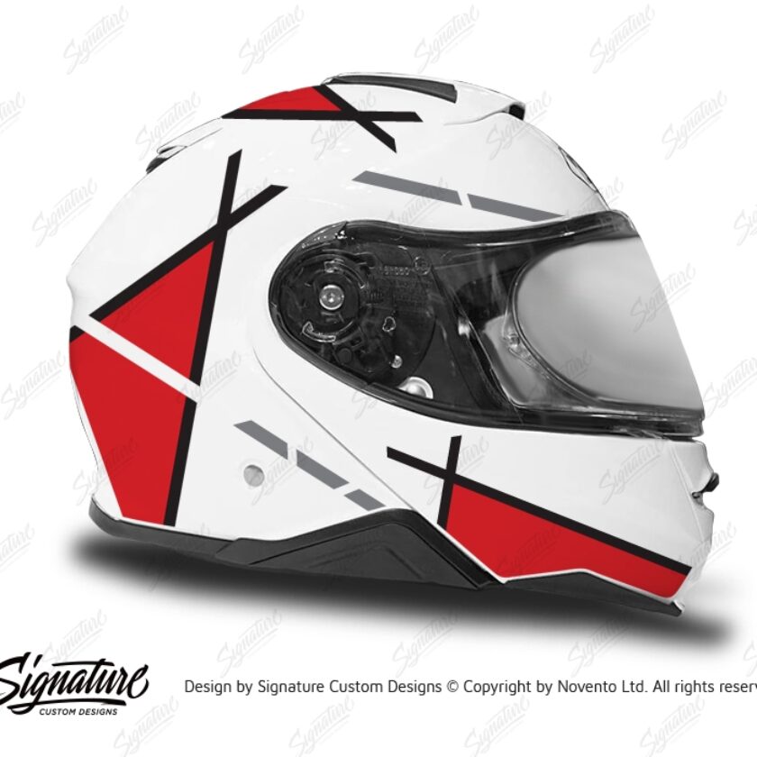 shoei neotec 2 decal kit II Respect Helmet Lasting 8 years VFLUO - Kit of Reflective