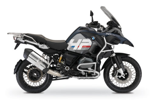 BKIT 3676 BMW R1200GS LC Adventure Ocean Blue HP Edition Side Tank Fender Stickers 01