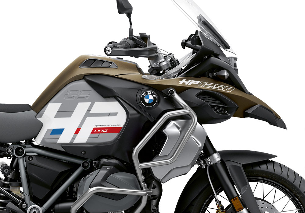 BKIT 3694 BMW R1250GS Adventure Style Exclusive HP Edition Side Tank Fender Stickers 02
