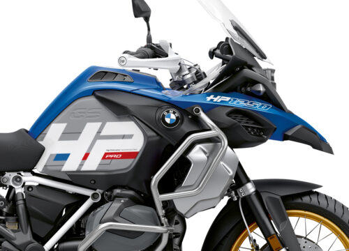 BKIT 3700 BMW R1250GS Adventure Style HP Silver Tank HP Edition Side Tank Fender Stickers 02