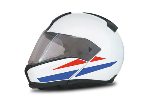 HEL 4012 BMW System 6 Helmet Netherlands Flag Stickers