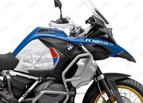 BKIT 3774 BMW R1250GS Adventure Style HP Compass Grey Side Tank Stickers Kit copy 02