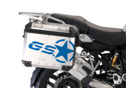 BSTI 3779 BMW GS Alluminium Panniers GS Star Stickers Cobalt Blue 02