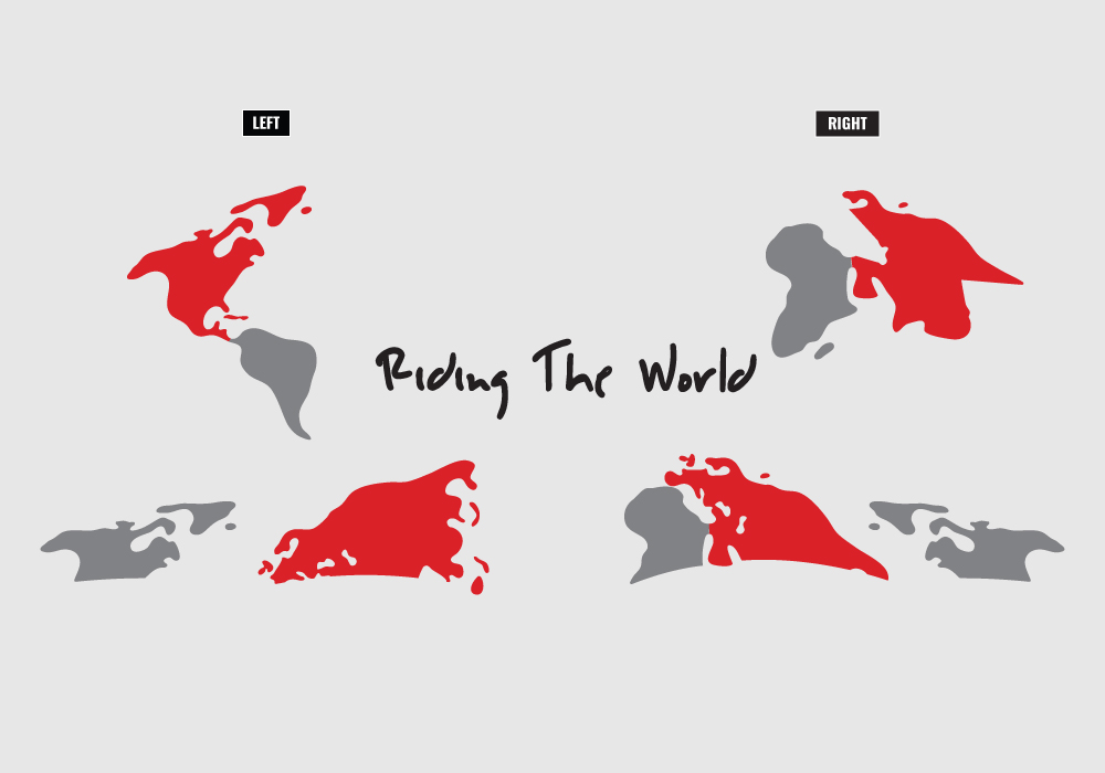 HEL 3744 AGV AX 9 Helmet White The Globe Red Silver Stickers Kit