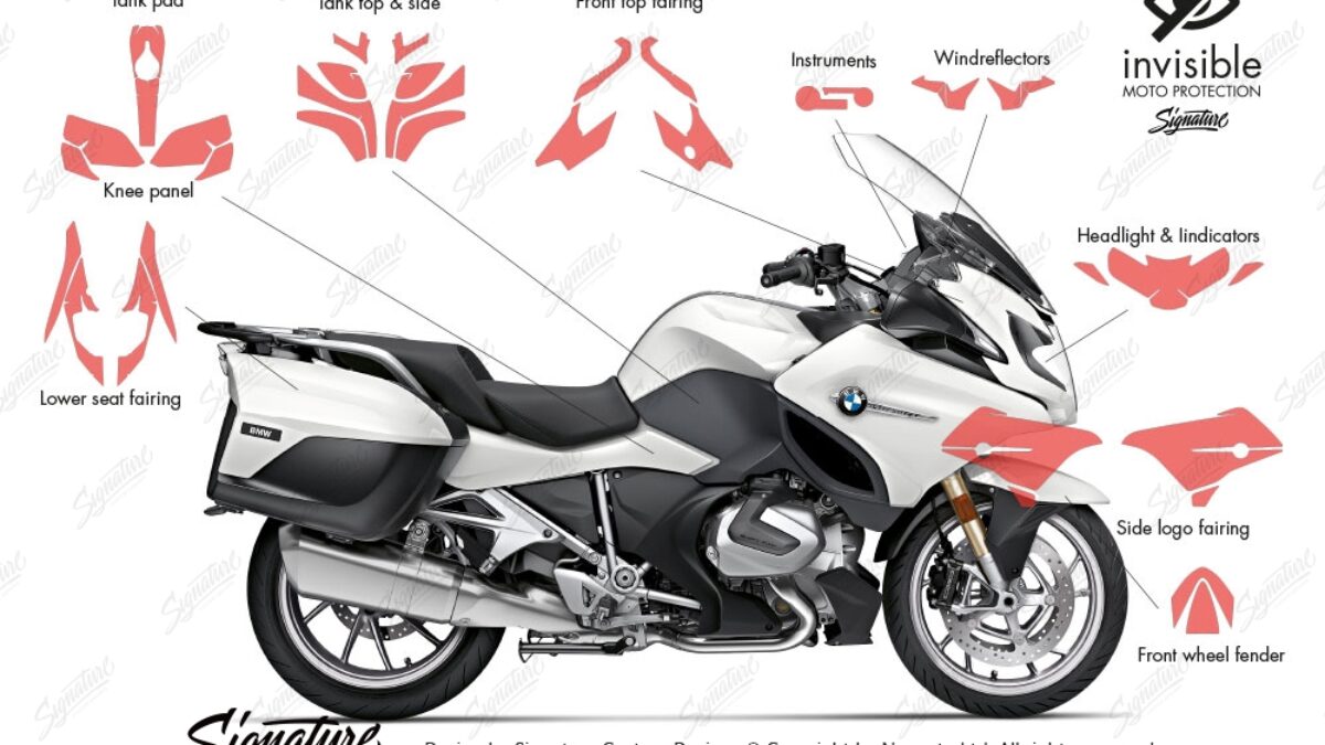 R&G SCPBMW007 Paint Protection Film for BMW R1200RT (2014-)