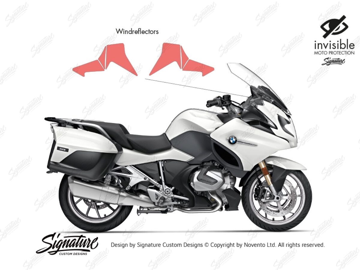 BMW R1200RT Wind Deflectors Protective Film - Signature Custom Designs