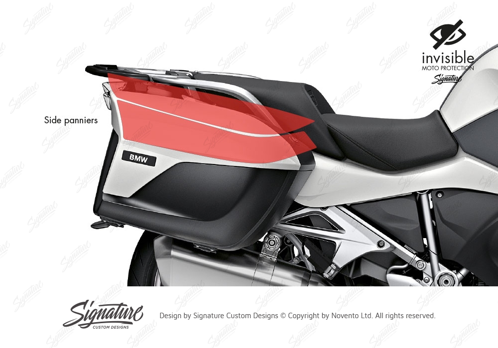 BMW R1200RT Side Panniers Protective Film