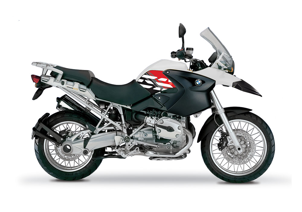 BKIT 3892 BMW R1200GS 2004 2007 Alpine White Style Anniversary LE Red 01