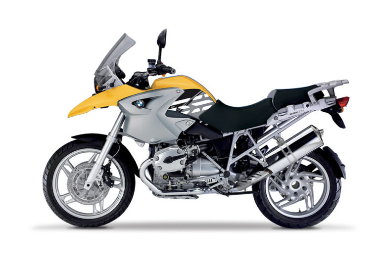 bmw gs yellow