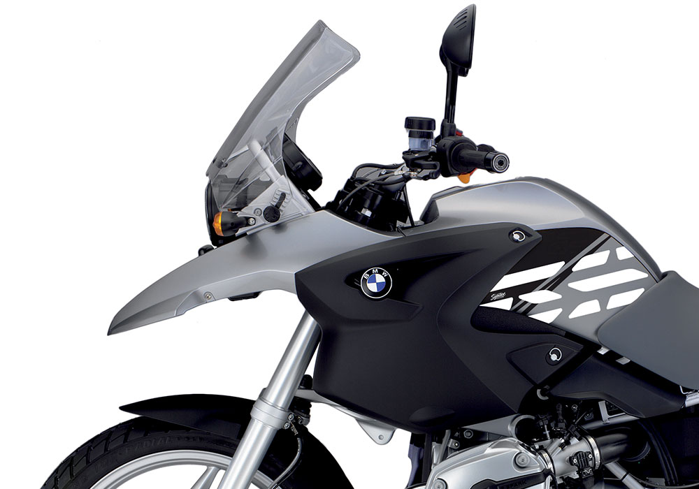 BKIT 3896 BMW R1200GS 2004 2007 Granite Grey Style Anniversary LE Black 02