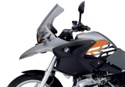 BKIT 3899 BMW R1200GS 2004 2007 Granite Grey Style Anniversary LE Orange Side Tank Stickers 02