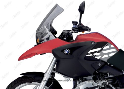 BKIT 3912 BMW R1200GS 2004 2007 Rock Red Style Anniversary LE Black 02