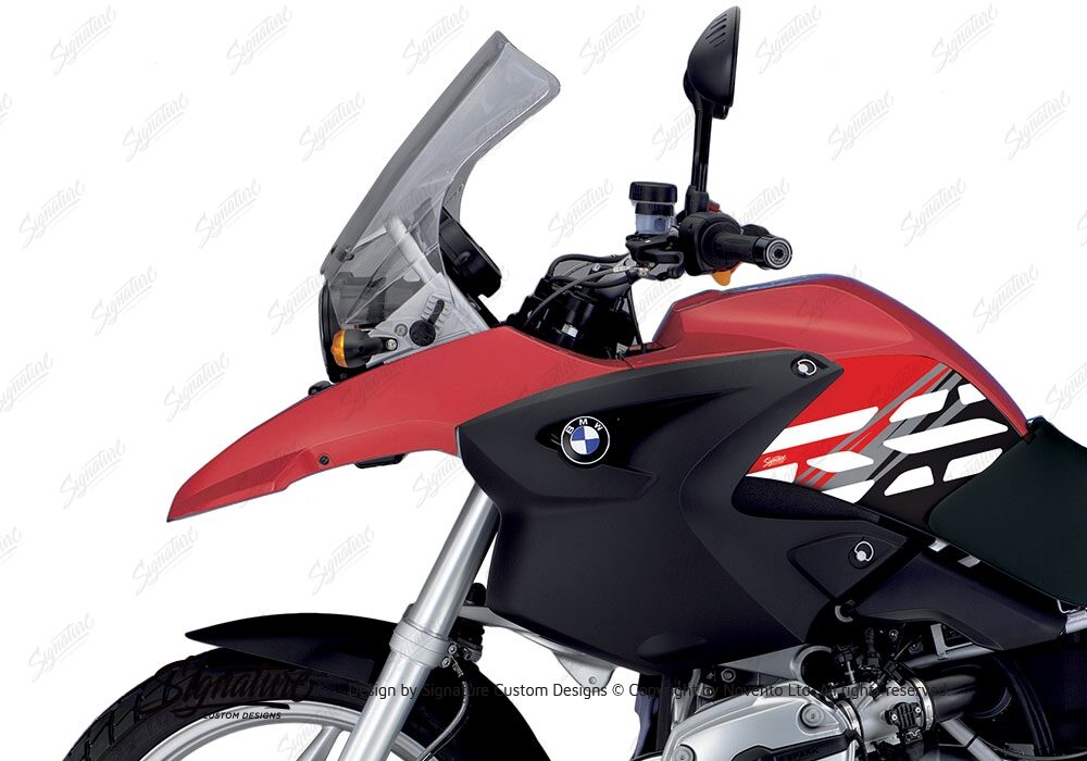 BKIT 3913 BMW R1200GS 2004 2007 Rock Red Style Anniversary LE Red 02