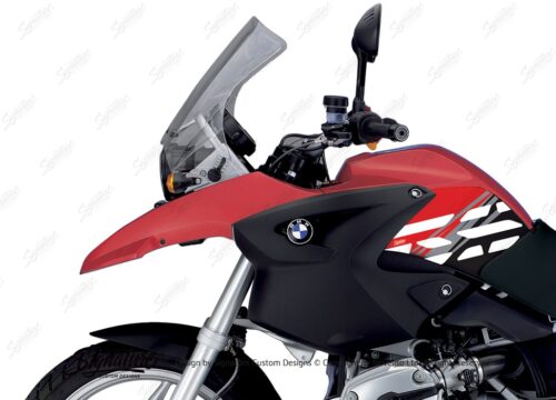 BKIT 3913 BMW R1200GS 2004 2007 Rock Red Style Anniversary LE Red 02