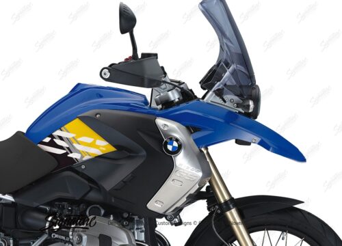 BKIT 3920 BMW R1200GS 2008 2012 Bright Blue Style Anniversary LE Yellow Stickers 02