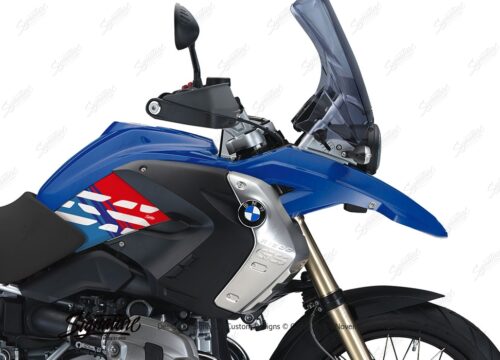 BKIT 3923 BMW R1200GS 2008 2012 Bright Blue Style Anniversary LE M Sport Stickers 02