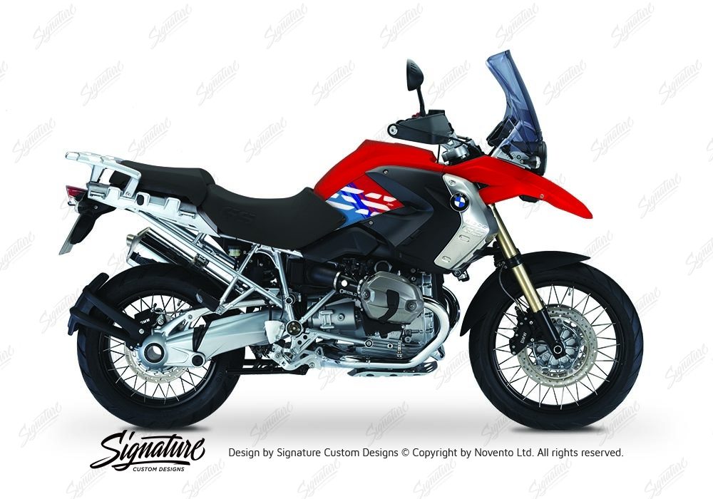 BKIT 3926 BMW R1200GS 2008 2012 Magna Red Style Anniversary LE M Sport Stickers