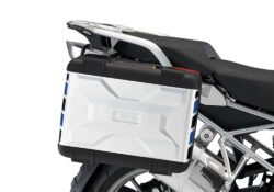 BSTI 3878 BMW Vario Side Panniers Black Blue Reflective Stripes 02