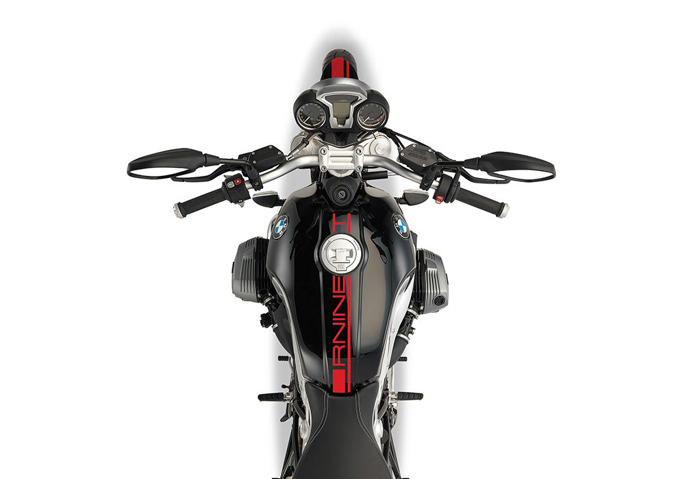 BKIT 4022 BMW R nineT Full Stripes Stickers Red