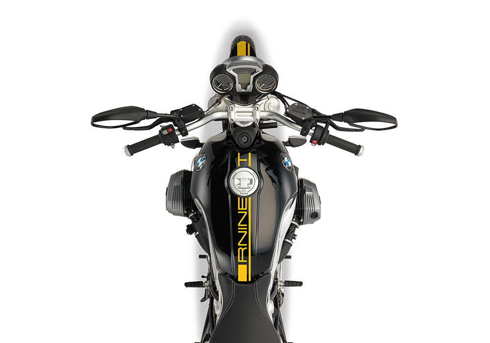 BKIT 4022 BMW R nineT Full Stripes Stickers Yellow