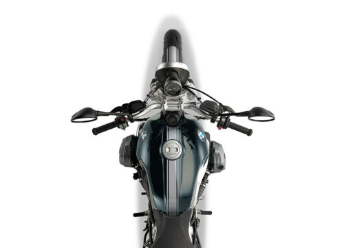 BKIT 4023 BMW R nineT Pure Full Triple Stripes Stickers Silver 1