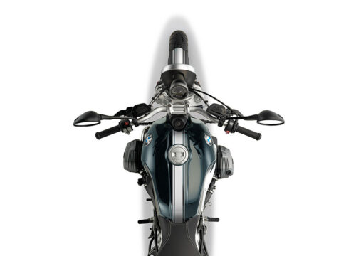 BKIT 4023 BMW R nineT Pure Full Triple Stripes Stickers White 1