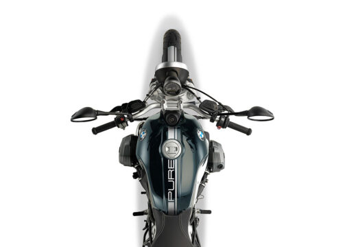 BKIT 4025 BMW R nineT Pure Full Stripes Stickers Silver 1