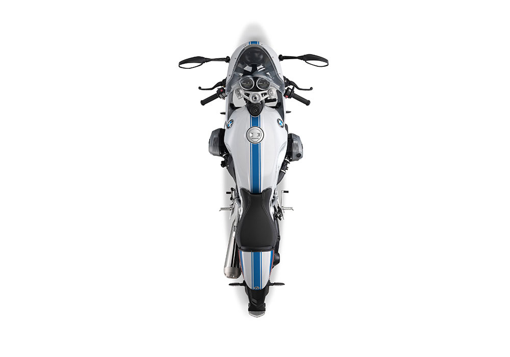 BKIT 4026 BMW R nineT Racer Full Triple Stripes Stickers Cobalt Blue