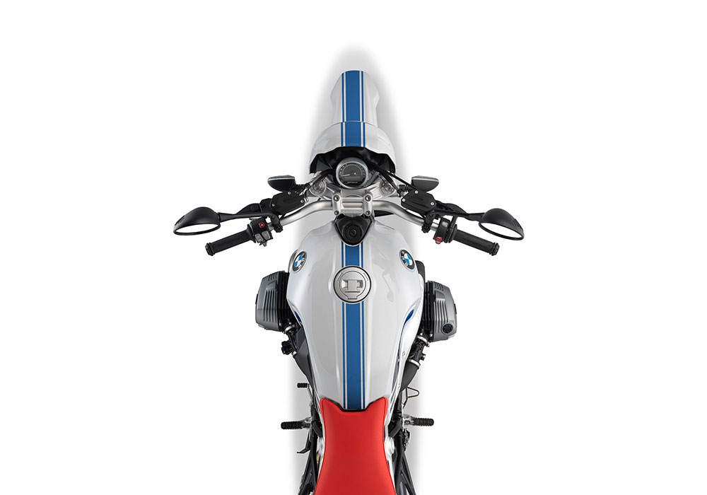 BKIT 4032 BMW R nineT Urban GS Full Triple Stripes Stickers Cobalt blue 2