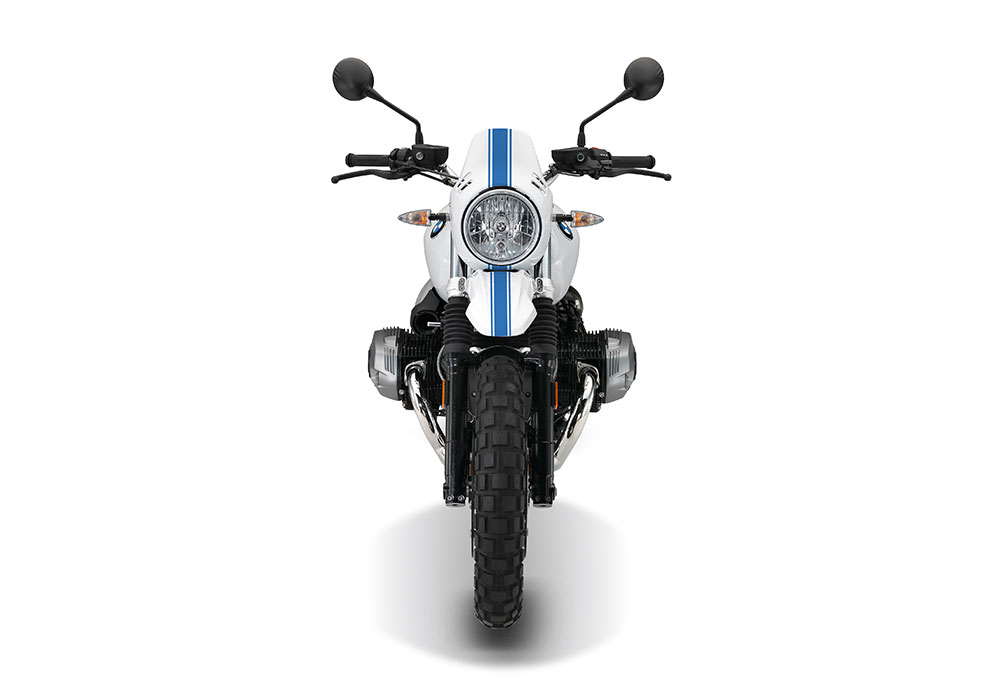 BKIT 4032 BMW R nineT Urban GS Full Triple Stripes Stickers blue front