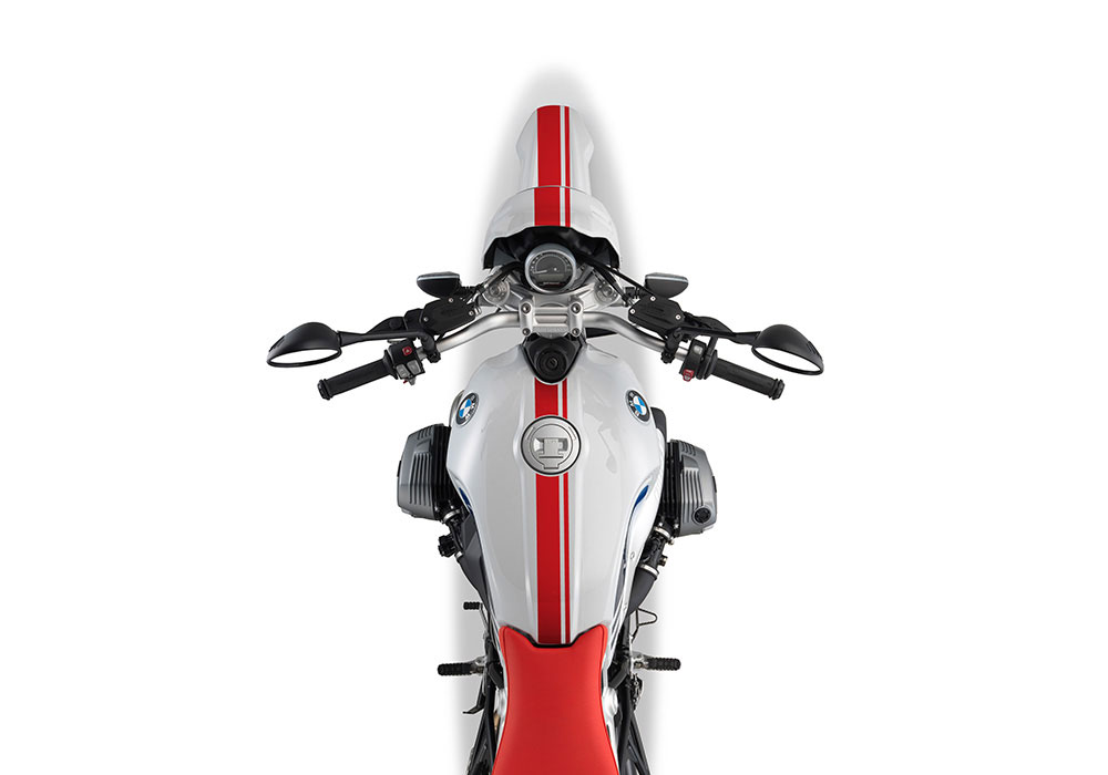 BKIT 4033 BMW R nineT Urban GS Full Double Stripes Stickers Red 1
