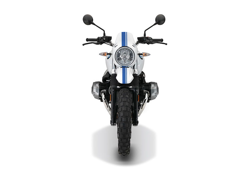 BKIT 4034 BMW R nineT Urban GS Full Stripes Stickers Cobalt blue front