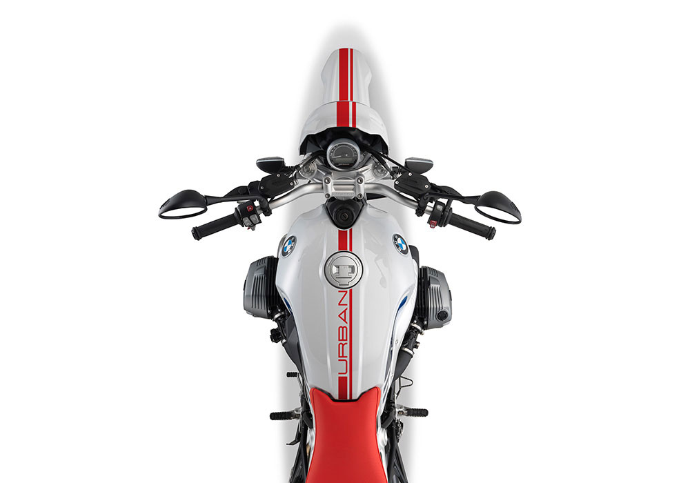 BKIT 4034 BMW R nineT Urban GS Full Stripes Stickers Red