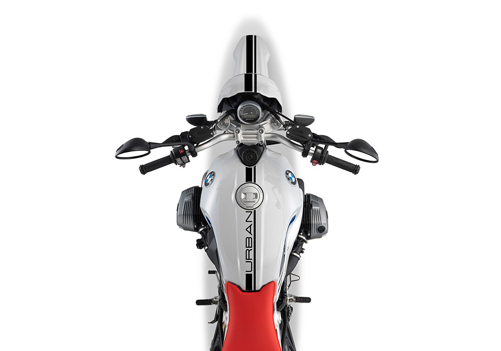 BKIT 4034 BMW R nineT Urban GS Full Stripes Stickers black 1