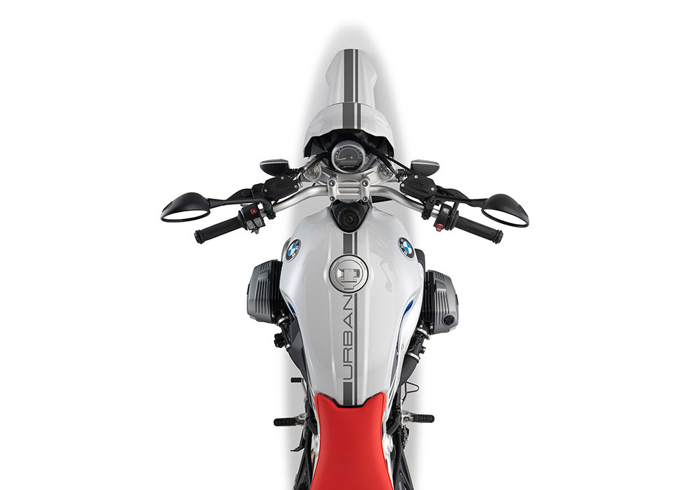 BKIT 4034 BMW R nineT Urban GS Full Stripes Stickers dark silver 1