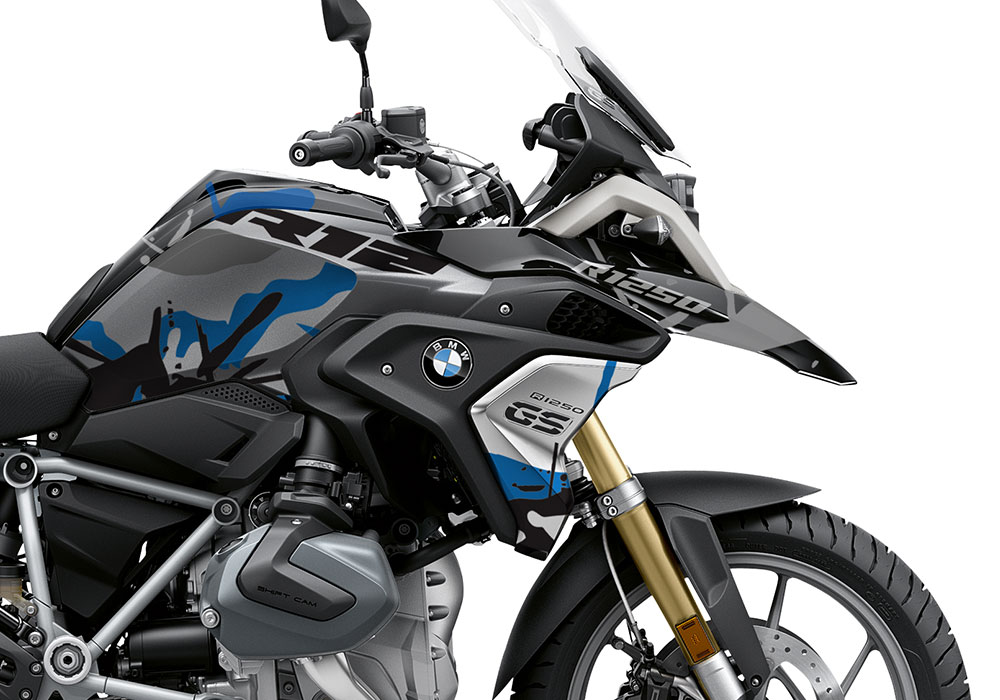 BKIT 4045 BMW R1250GS Black Storm Safari Blue Stickers 02 1