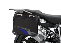 BSTI 4101 BMW Aluminum Panniers Velos Blue Grey Silver 02