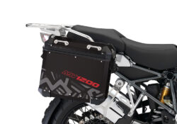 BSTI 4076 BMW Aluminum Panniers Massail Red Silver 02