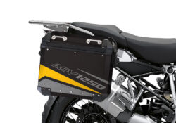 BSTI 4109 BMW Aluminum Panniers Vivo Yellow Grey Silver 02