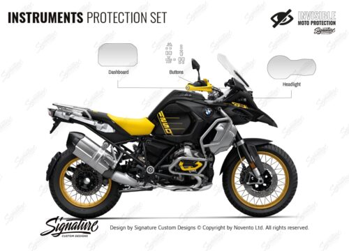 BMW R1250GS Adventure 40 Years GS Instruments Protective Film