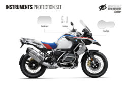 BMW R1250GS Adventure Style Rallye Instruments Protective Film