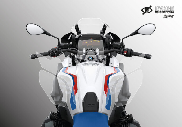 BMW R1250GS Style Rallye Tank Protective Film